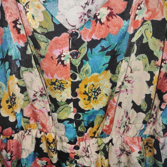 NWT Zara Mini Floral Dress - Picture 6 of 12
